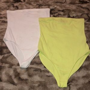 FOREVER 21 tube bodysuits